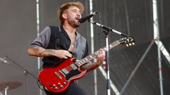 El cantante Dani Fern�ndez durante un concierto el pasado mes de septiembre