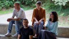 Manseli�a son Tin Novio, Pablo Carpintero, Bel�n Bermejo e Mar�a Gim�nez (de esquerda a dereita)