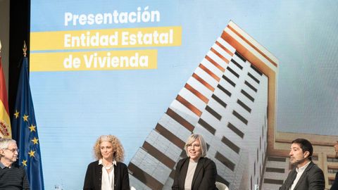 Presentacin de Casa 47, la nueva empresa estatal de vivienda presentada por la ministra de Vivienda y Agenda Urbana, Isabel Rodrguez