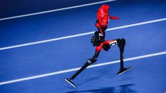 Robot que ha superado la marca de Usain Bolt