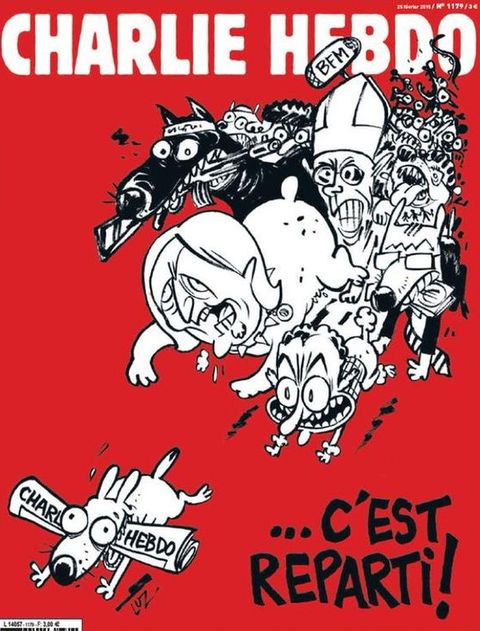 Charlie Hebdo portada