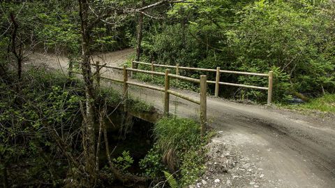 Un puente en el lugar de Chao do Toxo