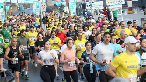 Salida de la carrera Sin-Son 10K de Portosn 2024