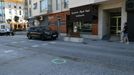 Las marcas de la investigaci�n son visibles en el lugar donde se produjo el atropello la madrugada del mi�rcoles, en Bertamir�ns