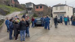 Concentracin de trabajadores de Irosa en O Trigal