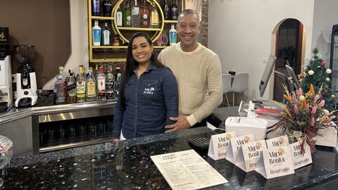 Mirella y Gilcemar regentan el restaurante Mar�a Bonita Gourmet