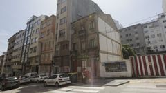 Casa en la que viv�a el joven muerto al caer de un edificio