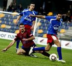 Bouza, a la derecha, con el Betanzos en Pasar�n.