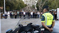 Presentaci�n de la tercera carrera solidaria de la Guardia Civil en Ourense.