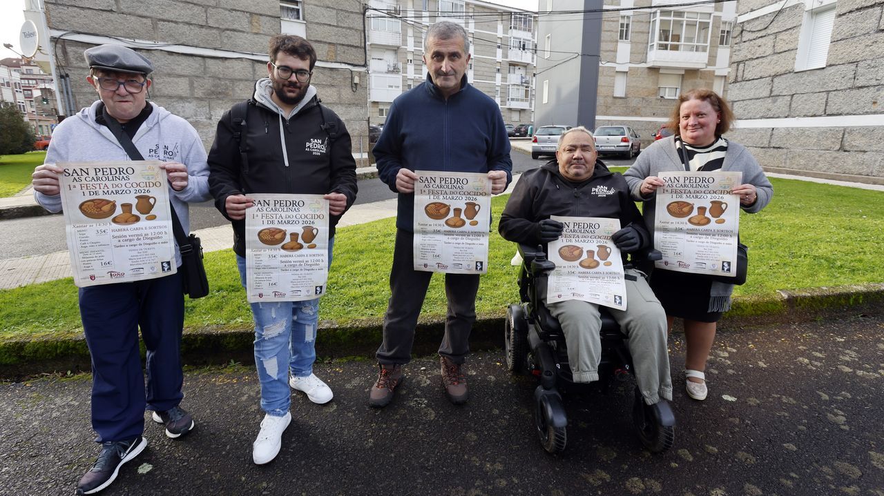 As Carolinas y Paradela preparan sus Festas do Cocido
