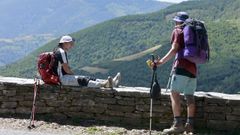 O Cebreiro es la primera parada del Camino Francs en Galicia, la variante ms popular