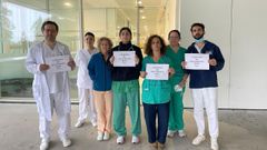 Personal del &aacute;rea de urgencias del hospital de Barbanza se uni&oacute; a las concentraciones convocadas en toda Galicia para pedir que se convoque la comisi&oacute;n de seguimiento que regule el marco laboral que rige este servicio, que lleva sin actualizarse desde el 2007