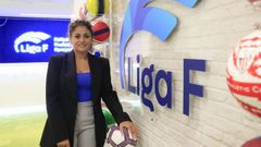 La presidenta de la Liga Profesional de F�tbol Femenino (LPFF), Beatriz �lvarez