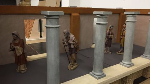 Algunas de las figuras y estructuras del Bel�n