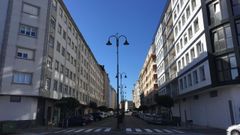 Foto de archivo de una vista de la avenida Rosal�a de Castro