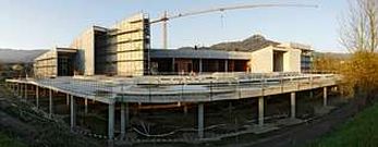 Las obras del centro de interpretaci�n de parques naturales se iniciaron en Quintela a finales del 2010 y est�n financiadas en gran parte por fondos europeos.