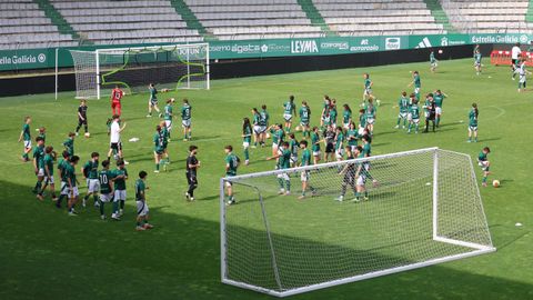 As&iacute; fue la fiesta de fin de curso de la cantera del Racing Club Ferrol