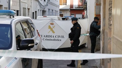 Calle de la localidad valenciana de Sueca en la que un hombre mat� a un menor de 13 a�os