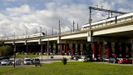 Viaducto cerca de la estacin de Santiago