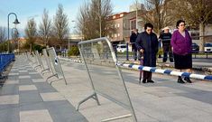 Ayer la obras de reparaci�n del firme hab�an concluido pero se manten�an las vallas. 