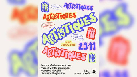 Cartel del festival Artstiques