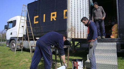 El Circo Nevada no ha podido moverse de Monforte desde mediados de marzo