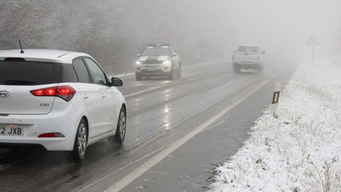 La Guardia Civil de Tr�fico recorri� la v�a principal y pide precauci�n a quienes circulen por la zona