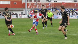 Partido entre el&nbsp;Compostela y el Arousa en Vilagarc&iacute;a