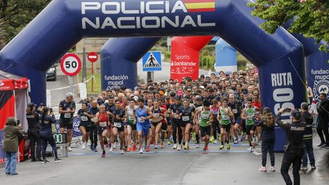 Carrera solidaria de la Polic�a Nacional en Ourense