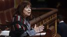 Cristina Narbona en una intervenci�n parlamentaria el pasado mayo.