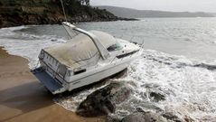 Los efectos del temporal en la costa de Ferrol