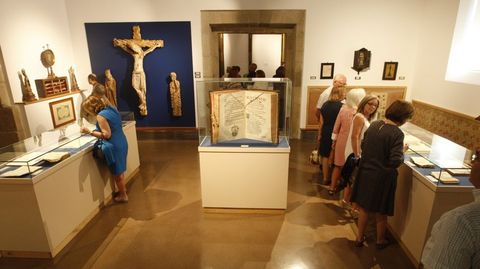 El museo del convento de las Clarisas de Monforte guarda una importante coleccin de arte sacro