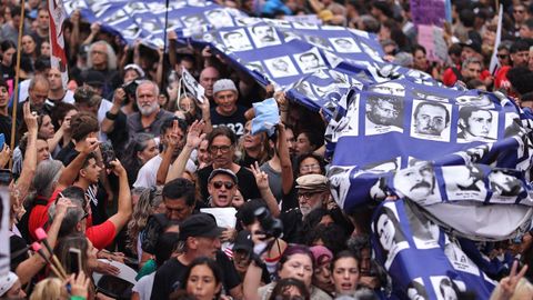Cientos de argentinos, en calle el 24 de marzo, Da Nacional de la Memoria por la Verdad.