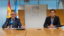 El gerente del Sergas, Antonio Fern�ndez Campa, y el director xeral de Sa�de Publica, Andr�s Paz-Ares