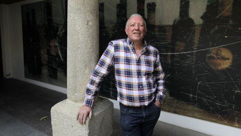 Jos� Manuel Rodr�guez, en el Centro do Vi�o, en una foto del 2023