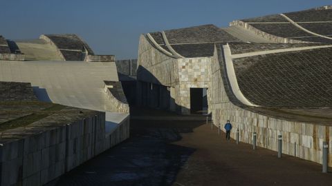 Imagen de archivo de la Cidade da Cultura, en el monte Gais de Santiago