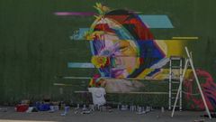 A Liga Nacional de Graffitis celebrouse o pasado setembro e foi unha das actividades enmarcadas no proxecto Sarria Acendida.