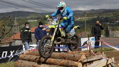 El enduro de Pi�or abre la liga gallega de moto de campo