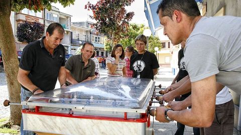 Campionato de futbol�n en Fisterra, en imaxe de arquivo 