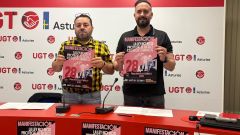 UGT y CCOO convocan una manifestaci�n el 28 de abril en Oviedo ante el aumento de la siniestralidad laboral en Asturias
