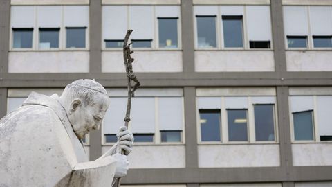 El hospital Agostino Gemelli, en el que permanece ingresado el papa Francisco