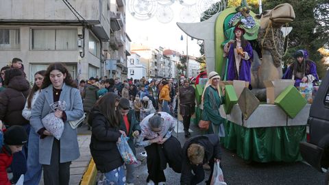 Cabalgata de Reyes en A Pobra.