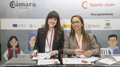 Una edici�n anterior de la feria de empleo en Carballo