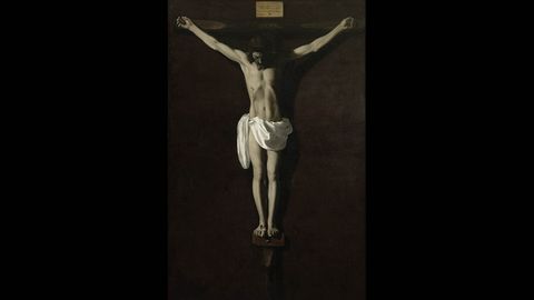 El Cristo de Francisco de Zurbarn (pintado hacia 1638-40) que pertenece al Museo de Bellas Artes de Asturias.