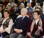 En el centro cvico de Monte Alto homenajearon a tres veteranos usuarios de la instalacin. 