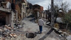 La imagen fue tomada el pasado septiembre en San Vicente de Leira