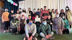 Galard�n en el colegio O Areal 