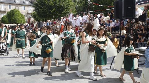 El desfile escolar del Arde Lucus