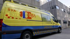 La ambulancia medicalizada que el resto del a�o tiene como base el Hospital do Saln�s es trasladada a Sanxenxo en julio y agosto