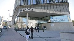 Imagen de archivo del edificio judicial de A Parda